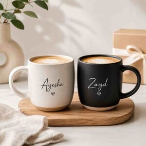 Personalised Coffee Cup Set of 2