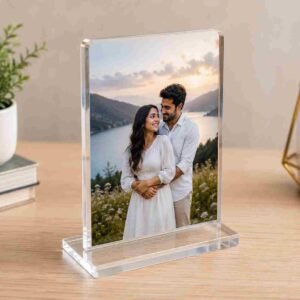 Home Personalised Acrylic Photo Stand