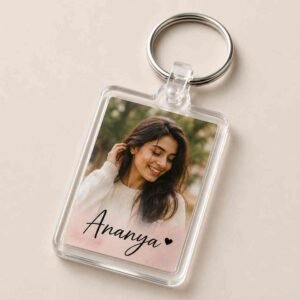 Home Custom Name Acrylic Keychain